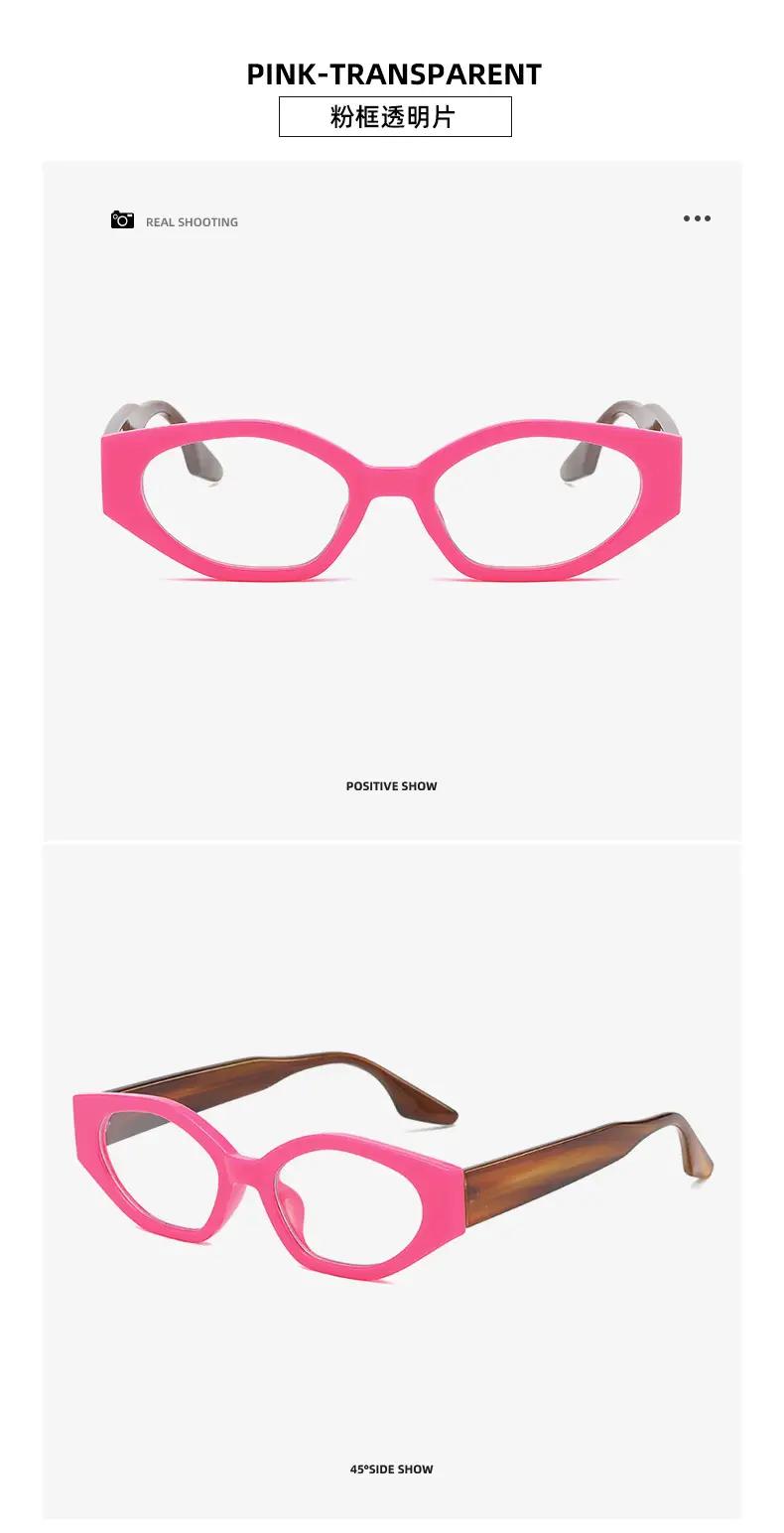 Brown Brown Cat Eye Sunglasses European American — feature 23