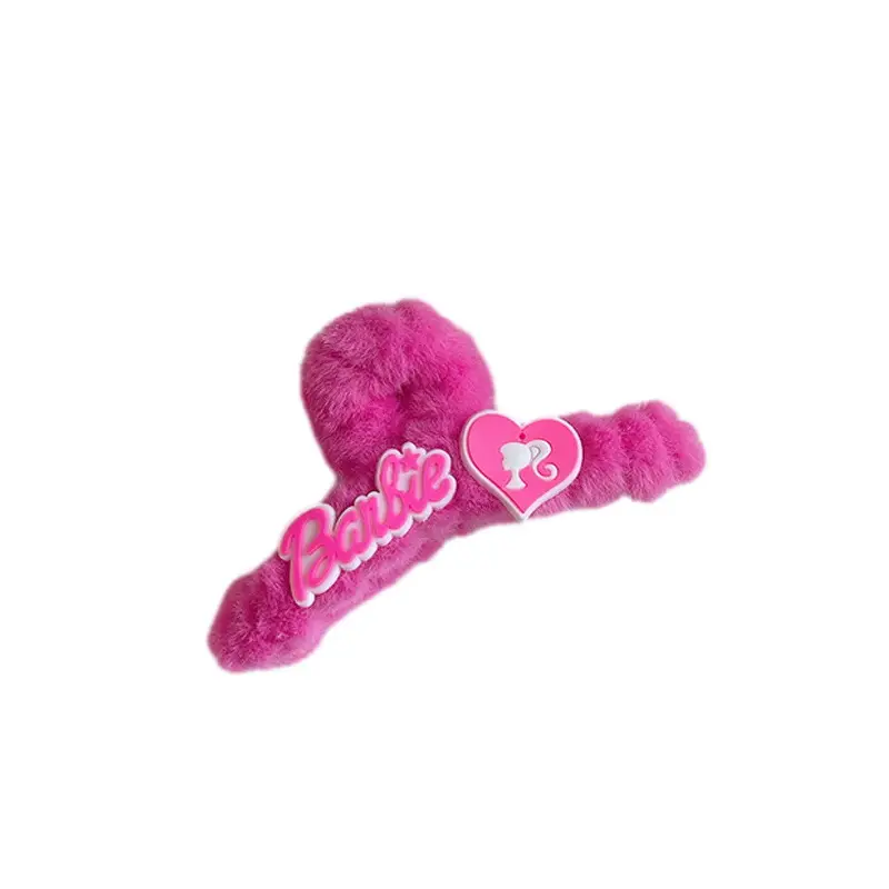 Barbie Pink Hairpin with Shark Clip for Girls - Image 10