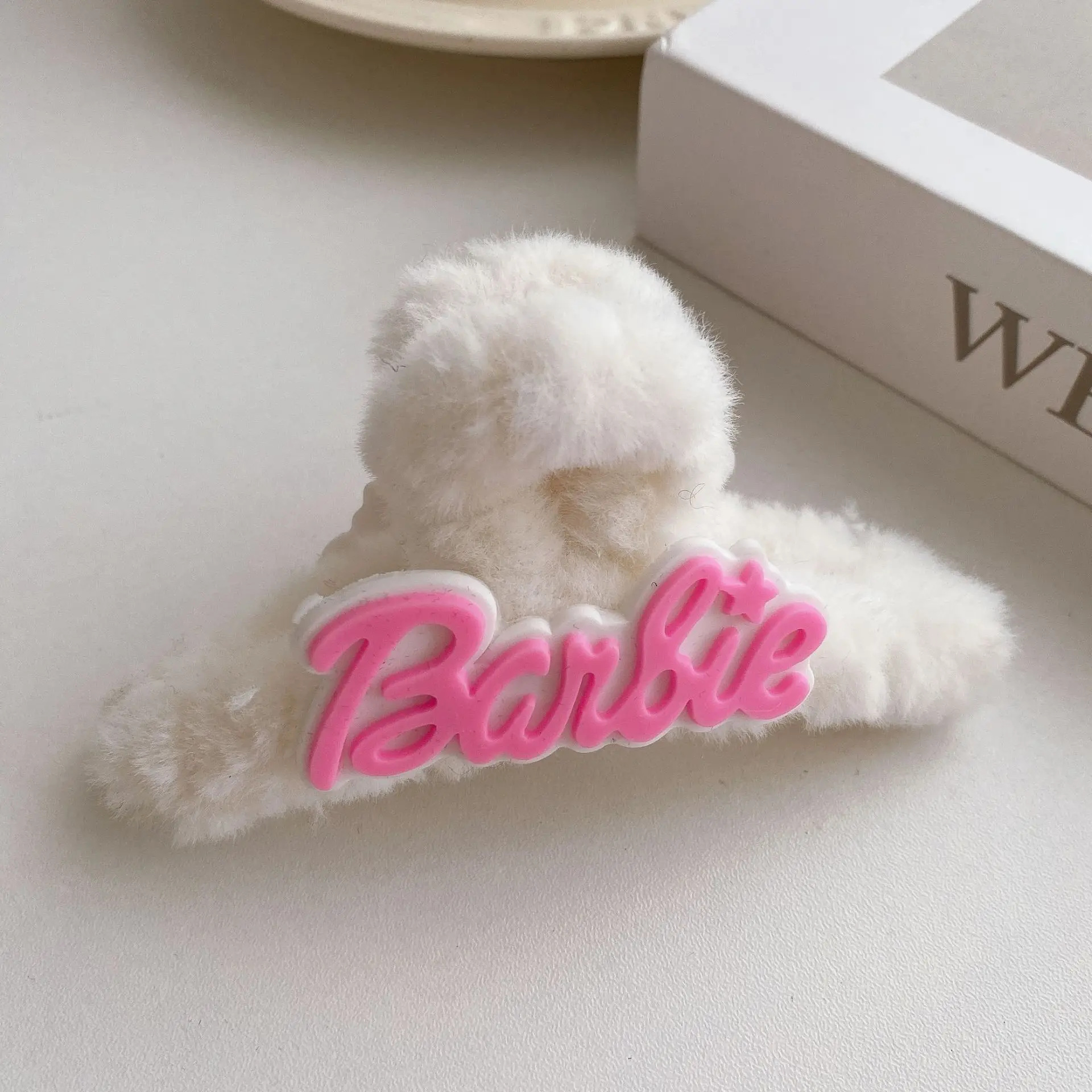 Barbie Pink Hairpin with Shark Clip for Girls - Image 5