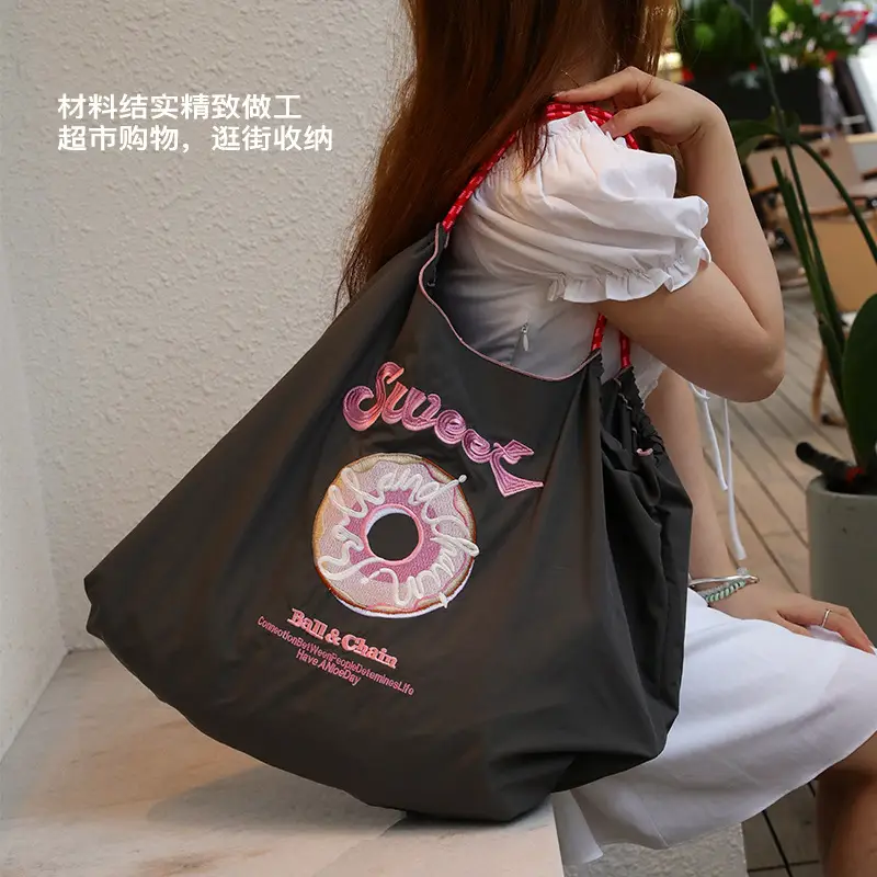 Single Embroidery Shoulder Bag with Floral Design - Image 23