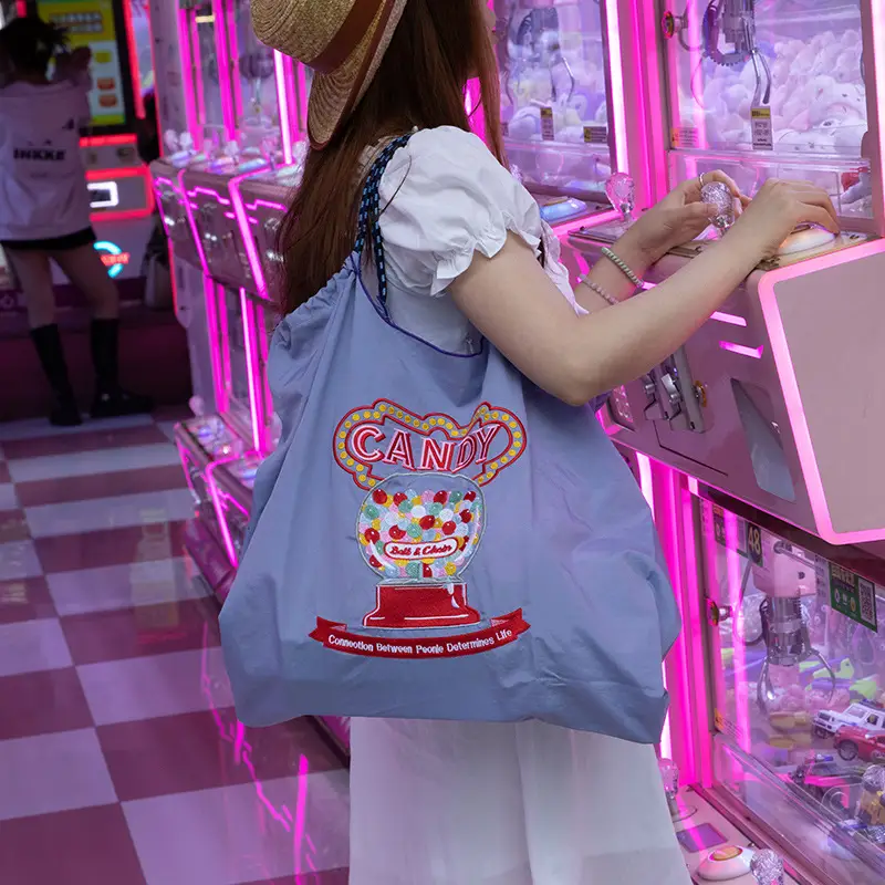 Single Embroidery Shoulder Bag with Floral Design - Image 12