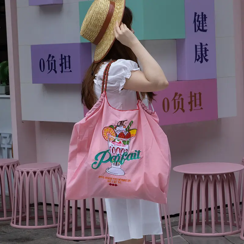 Single Embroidery Shoulder Bag with Floral Design - Image 16