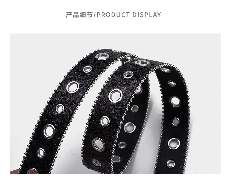 Cross-border Rhinestone Buckle Belts for Women β feature 13