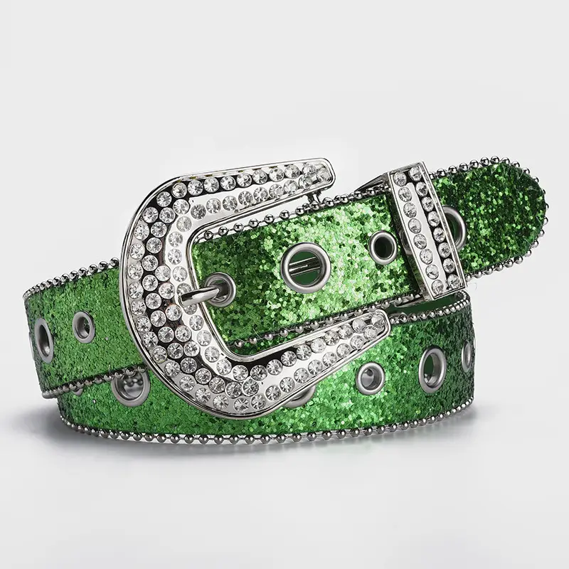 Cross-border Rhinestone Buckle Belts for Women - Image 4