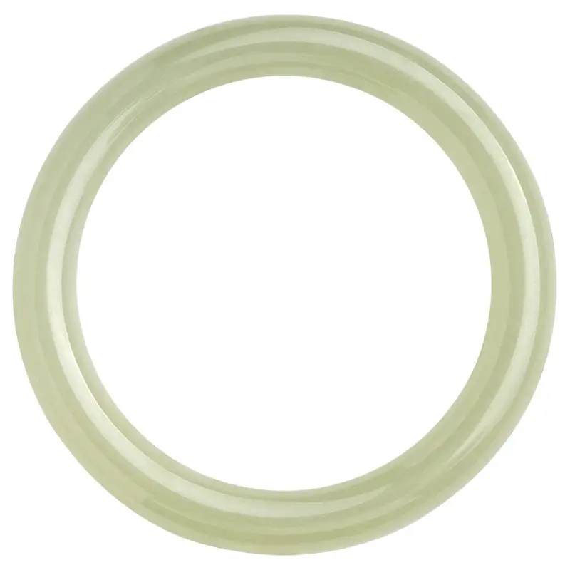Young Light Green Jade Bracelet for Women