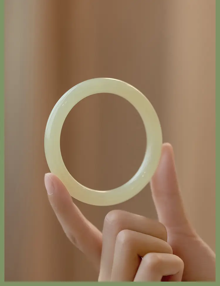 Young Light Green Jade Bracelet for Women — feature 11