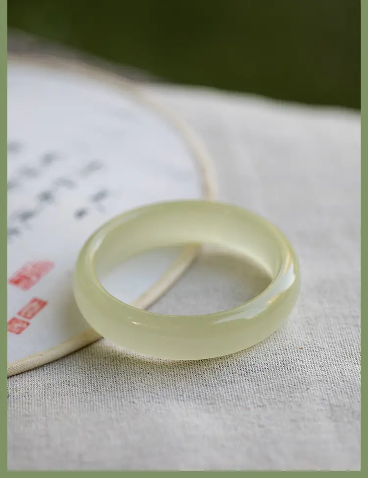 Young Light Green Jade Bracelet for Women — feature 15