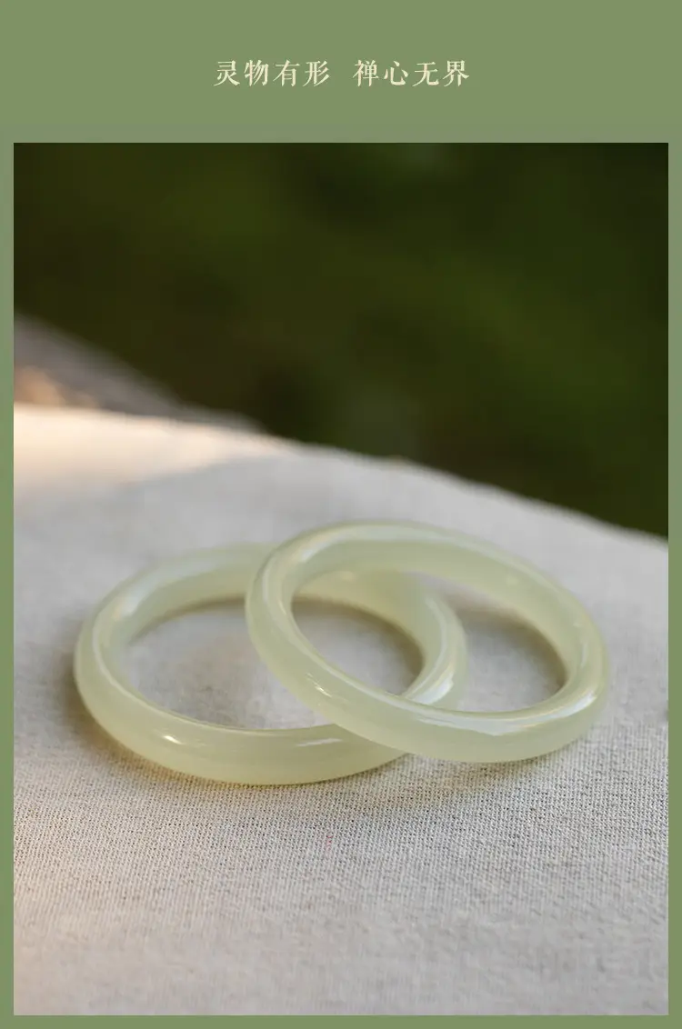 Young Light Green Jade Bracelet for Women — feature 7