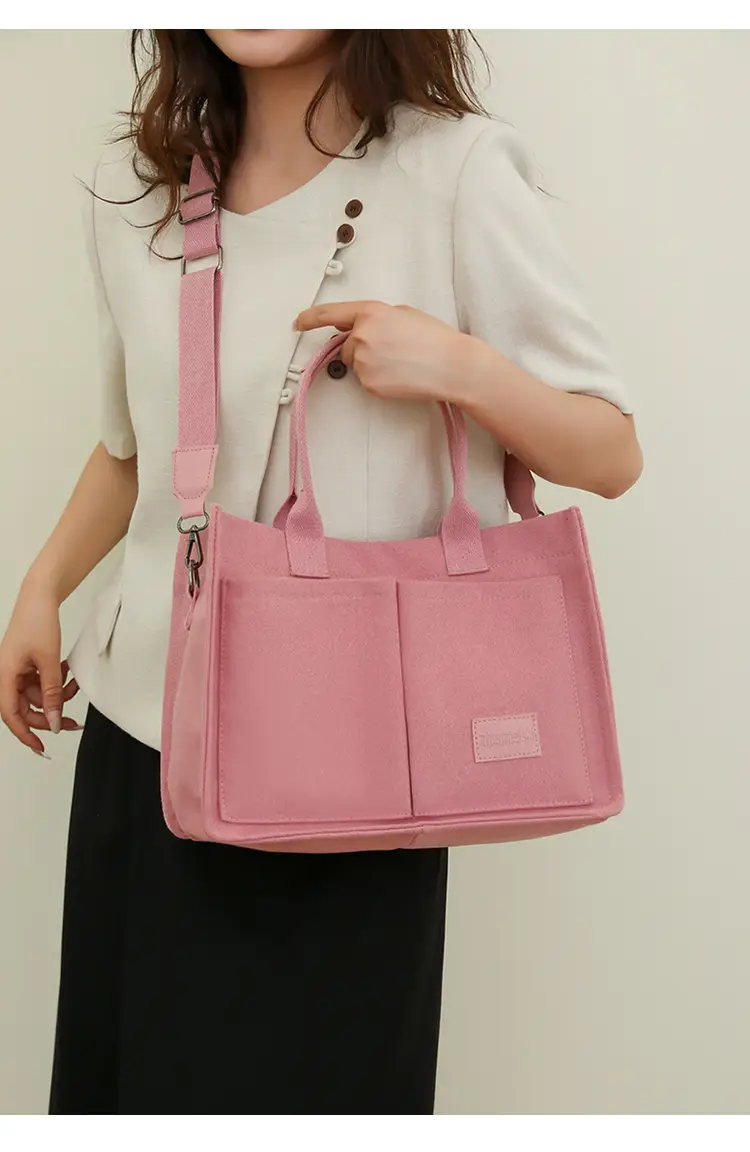 Women's Beige Crossbody Bag Multi Pocket Large — feature 14