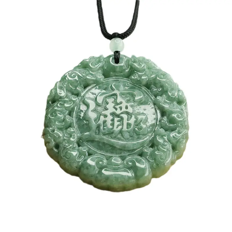 Aiyu Jade Pixiu Pendant for Wealth & Prosperity Necklace - Image 6