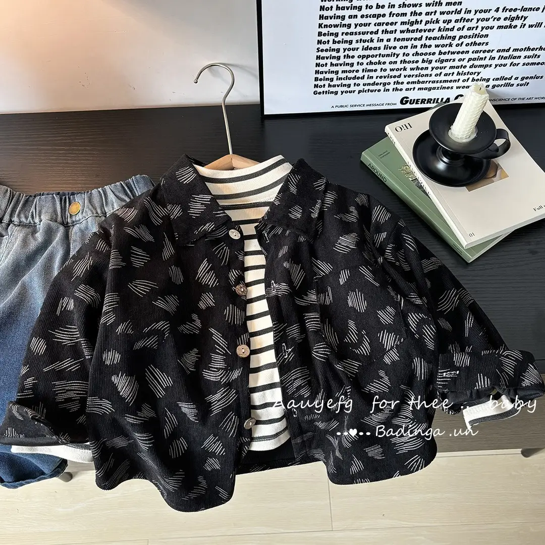 New Arrival: Blue Plaid Short Sleeve Jacket for Boys Girls