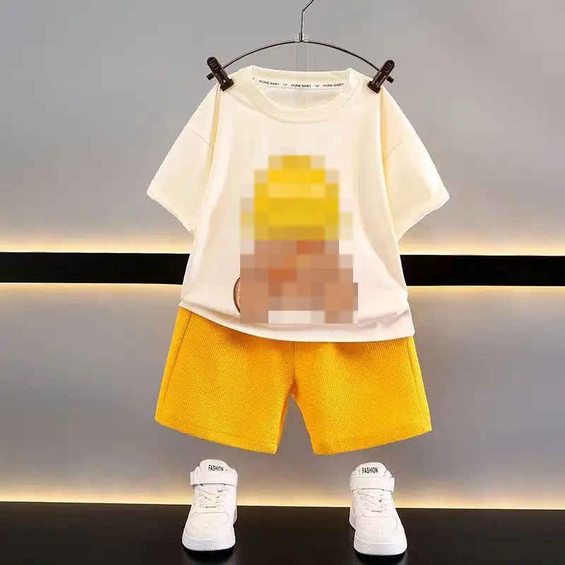 New Arrival: Blue Plaid Short Sleeve Jacket for Boys Girls
