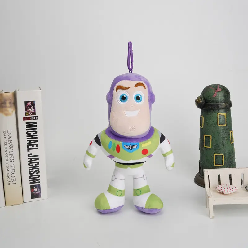 Authentic Disney Buzz Lightyear Pendant Small Doll Toy Story Plush School Bag Pendant Keychain Doll - Image 3