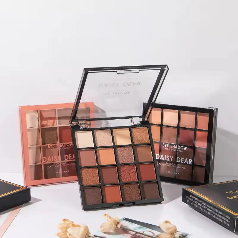 Sweat-Proof Waterproof Eye Shadow 16 Colors - Image 8