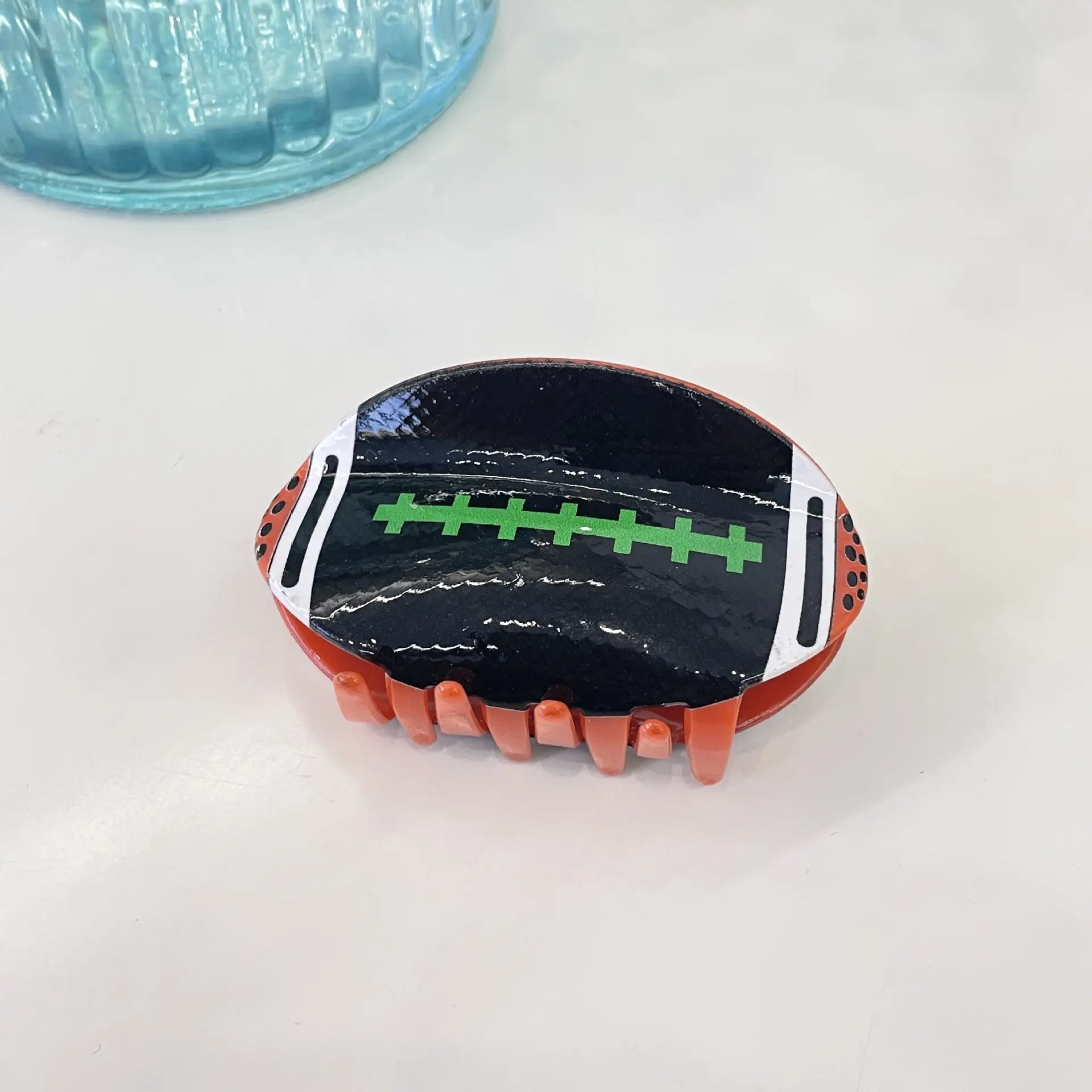 Black Rugby (about 6.8cm)