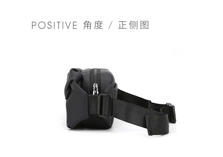 Men's Blue Casual Crossbody Waist Bag — feature 25