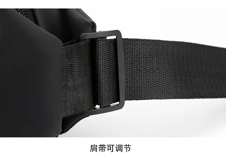 Men's Blue Casual Crossbody Waist Bag — feature 29