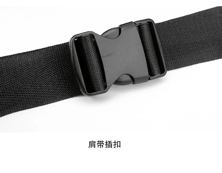 Men's Blue Casual Crossbody Waist Bag — feature 30