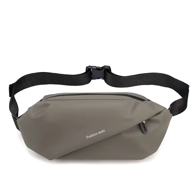 Men's Blue Casual Crossbody Waist Bag