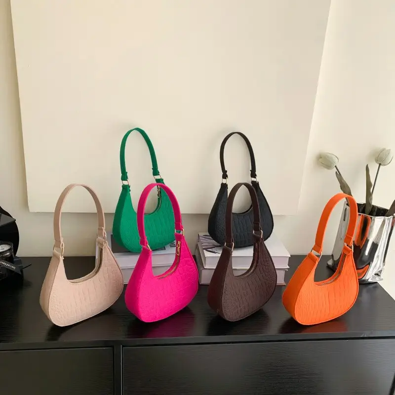 Orange Korean Style Women's Shoulder Bag 2023 - Image 12