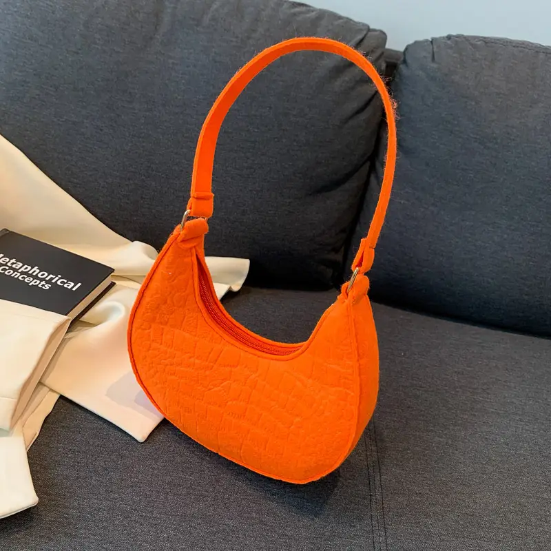 Orange Korean Style Women's Shoulder Bag 2023 — feature 19