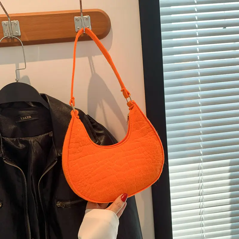 Orange Korean Style Women's Shoulder Bag 2023 — feature 21