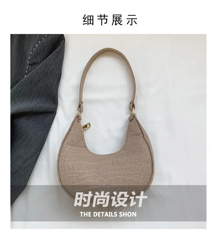 Orange Korean Style Women's Shoulder Bag 2023 — feature 6