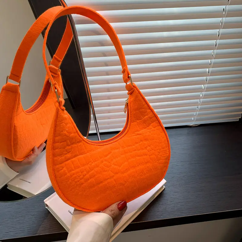 Orange Korean Style Women's Shoulder Bag 2023 — feature 9
