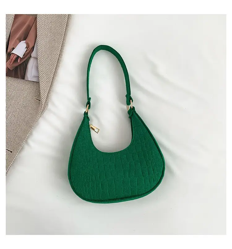 Orange Korean Style Women's Shoulder Bag 2023 - Image 3