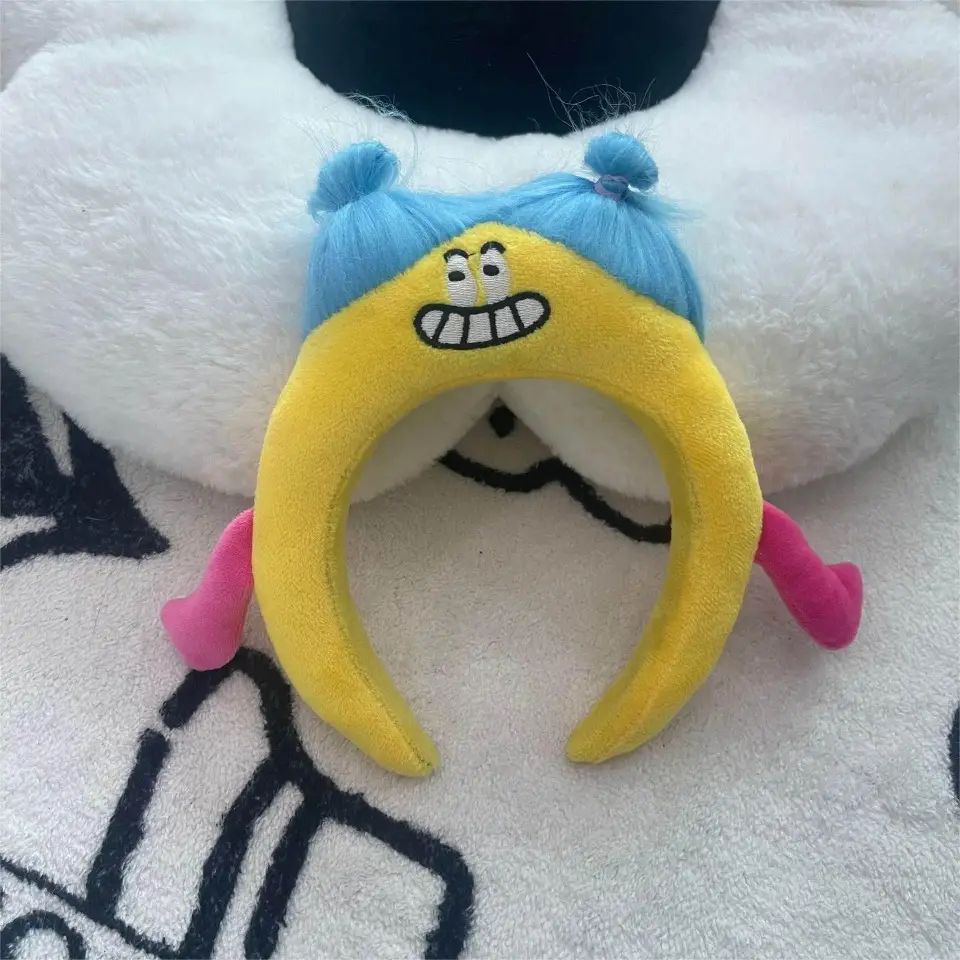 Plush Yellow Heart Hair Clip for Girls — feature 6