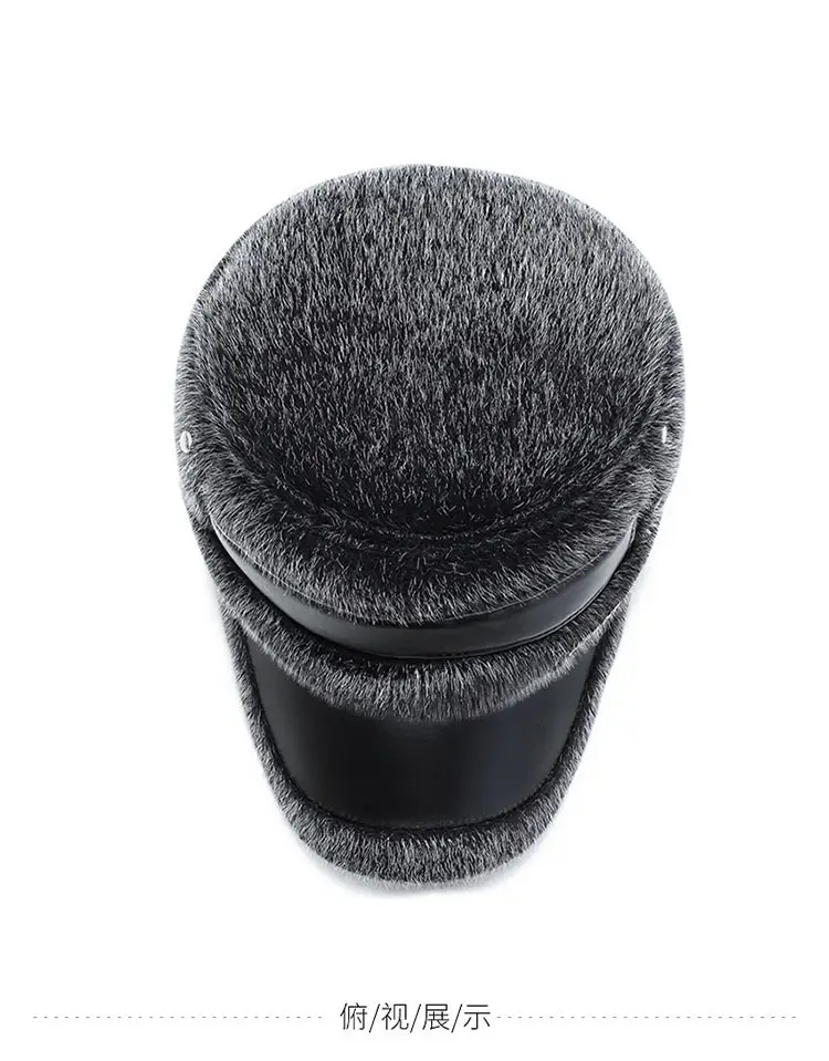 Winter Mink Hat for Men Cold Proof Ear Protection — feature 10