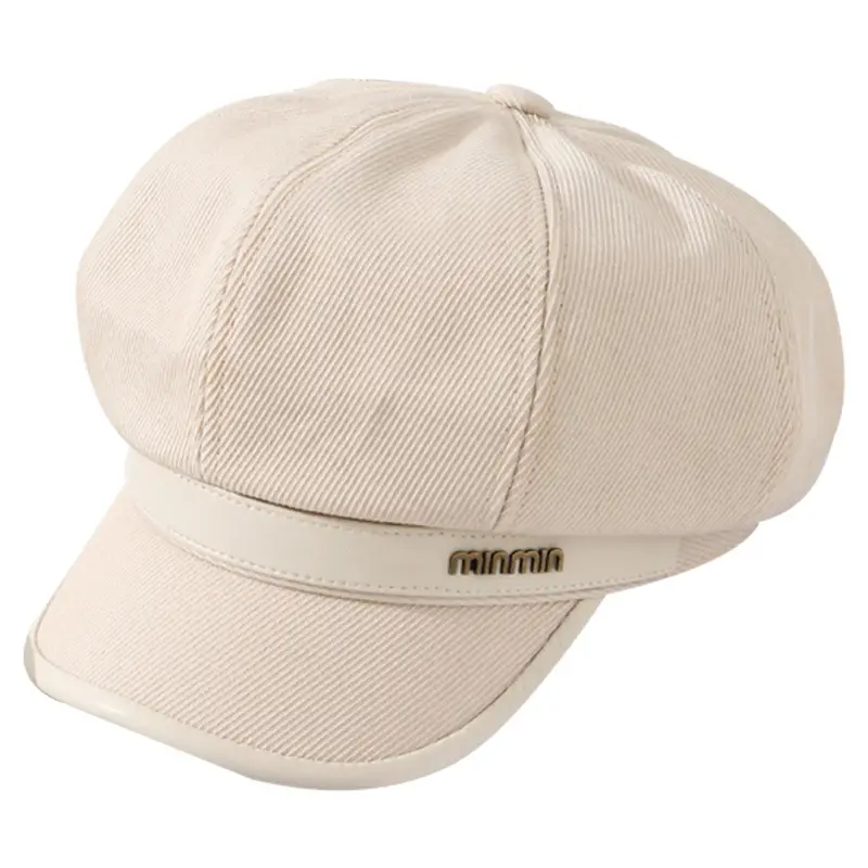 Women Woolen Peaked Hat Autumn Winter British Style - Image 31