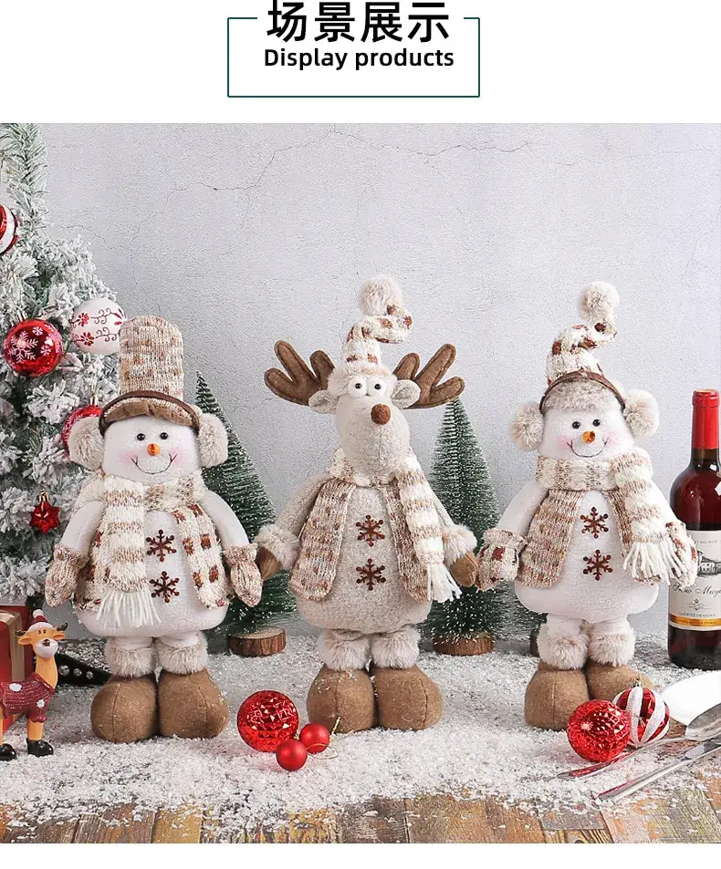 Knitted Christmas Snowmen Doll Set 2023 — feature 5