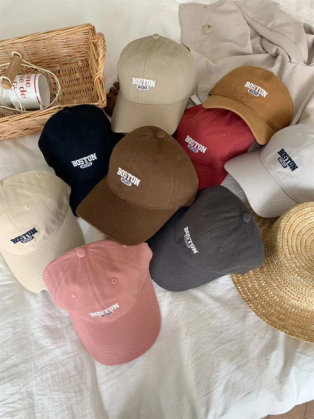 Black Peaked Cap Sun Hat for Men Korean Style - Image 11