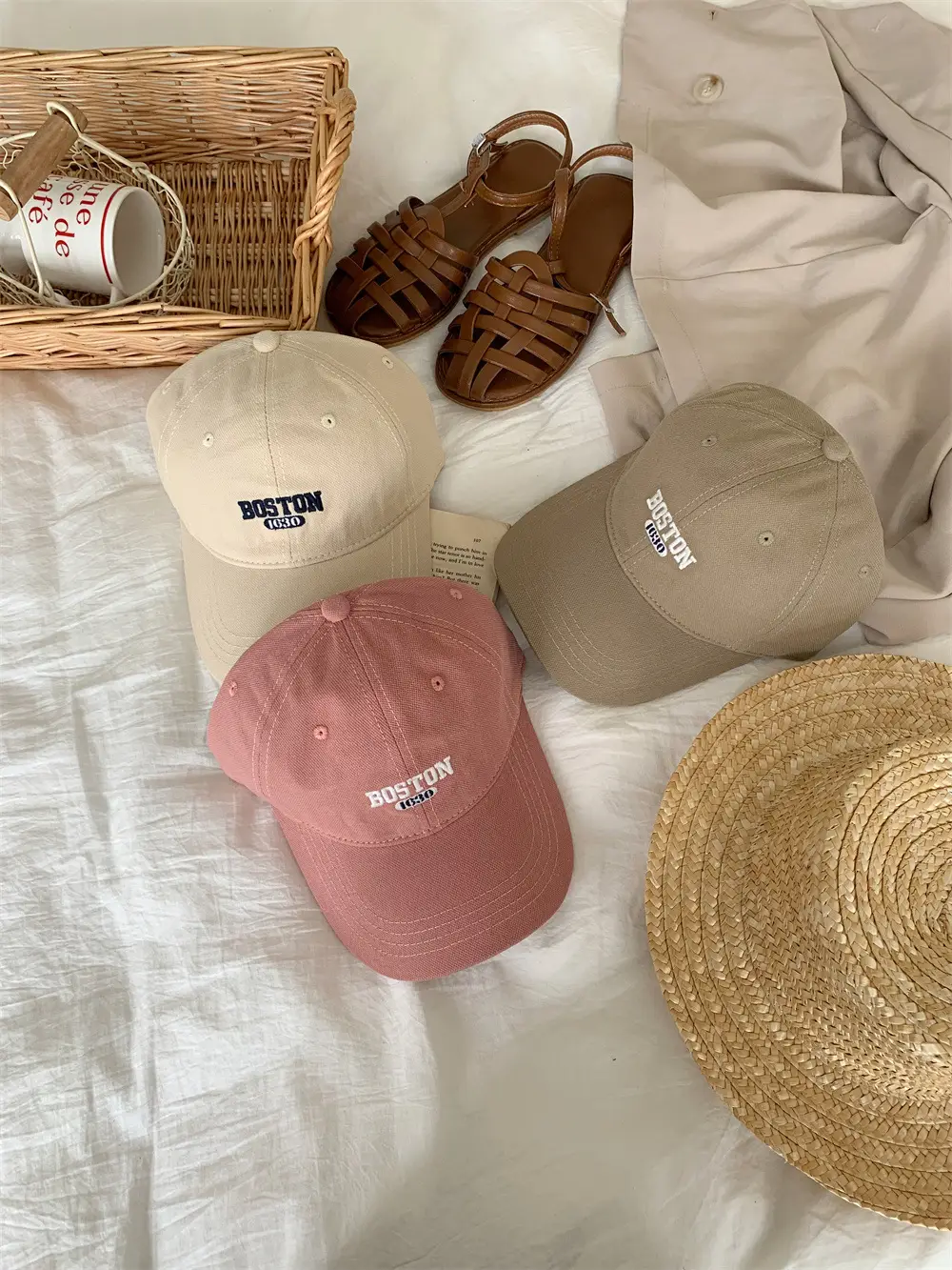 Black Peaked Cap Sun Hat for Men Korean Style - Image 12