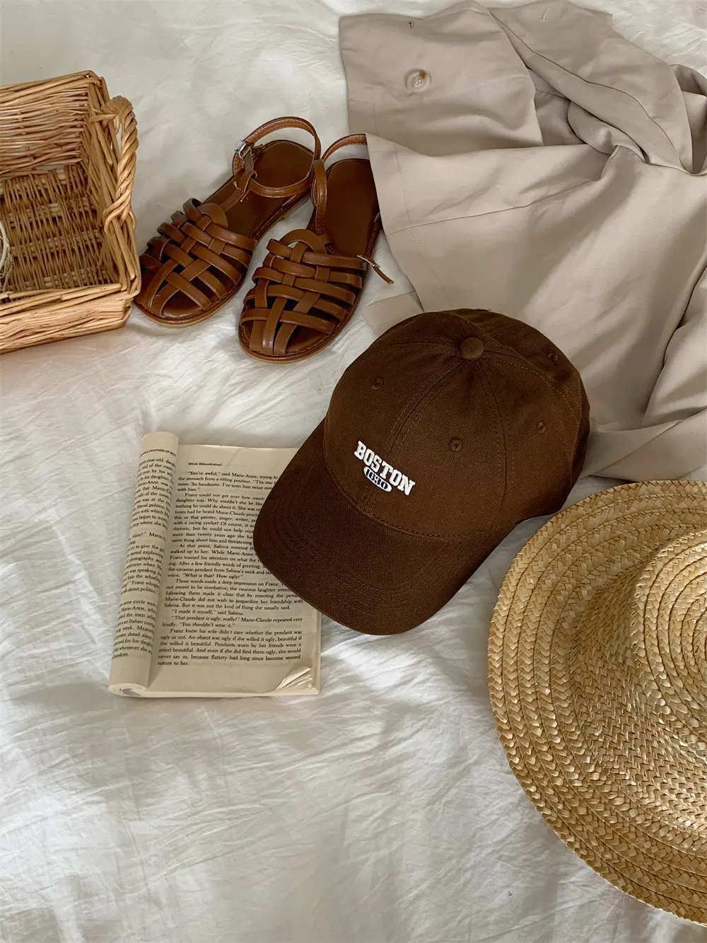 Black Peaked Cap Sun Hat for Men Korean Style - Image 7