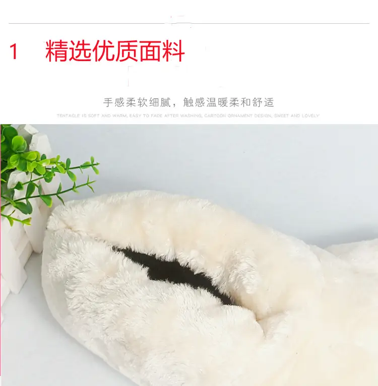 Wholesale Creative Dinosaur Paw Cotton Slippers Cartoon Couple Bag Heel Warm Shoes Men's and Women's Home Monster Plush Slippers — feature 5