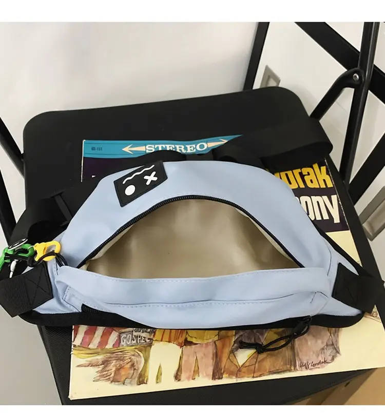 Men's Light Blue Crossbody Bag with Mobile Phone Holder — feature 27