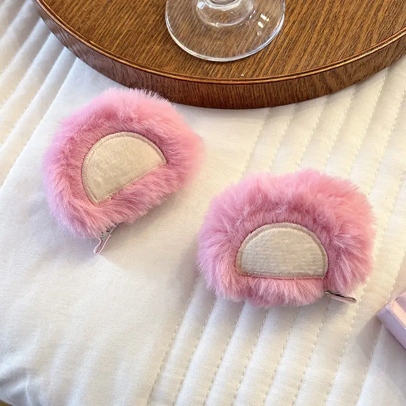 Pink Strawberry Bear Face Wash Headband for Women - Image 6