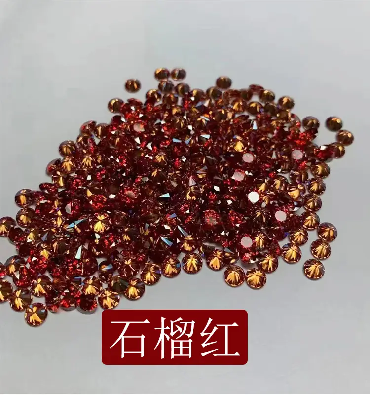 Color Round Naked Diamonds 3 Karat 2 Karat 1 Karat 80 Points — feature 10