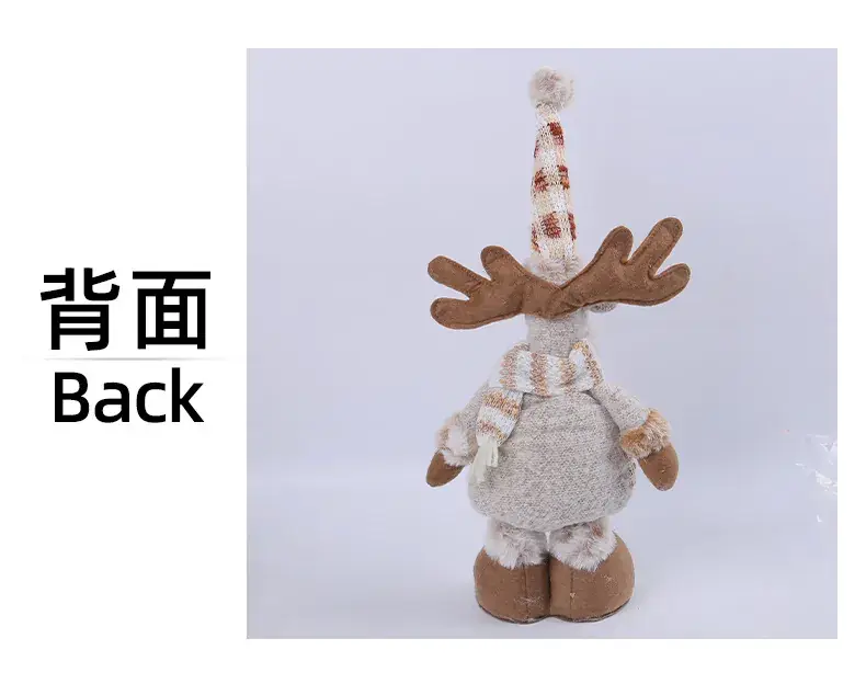 Christmas Snowmen Retractable Dolls Knitted Elf Decor — feature 11