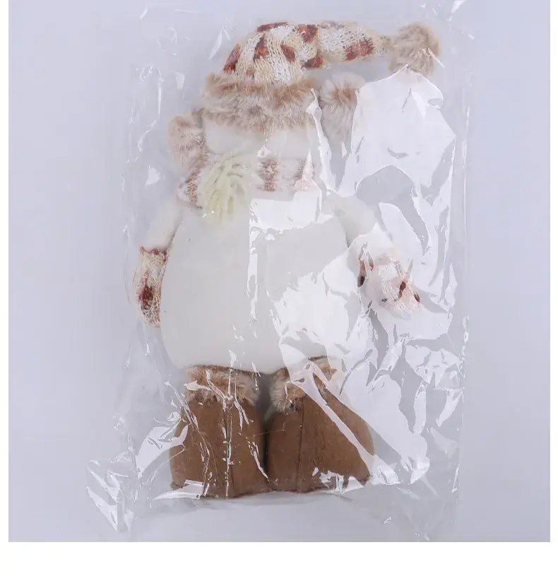 Christmas Snowmen Retractable Dolls Knitted Elf Decor — feature 17