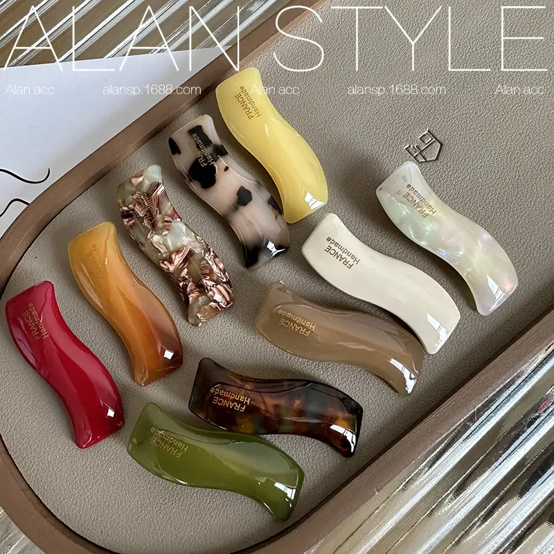 Candy Color Wave Side Clip Hairpin 5cm — feature 5