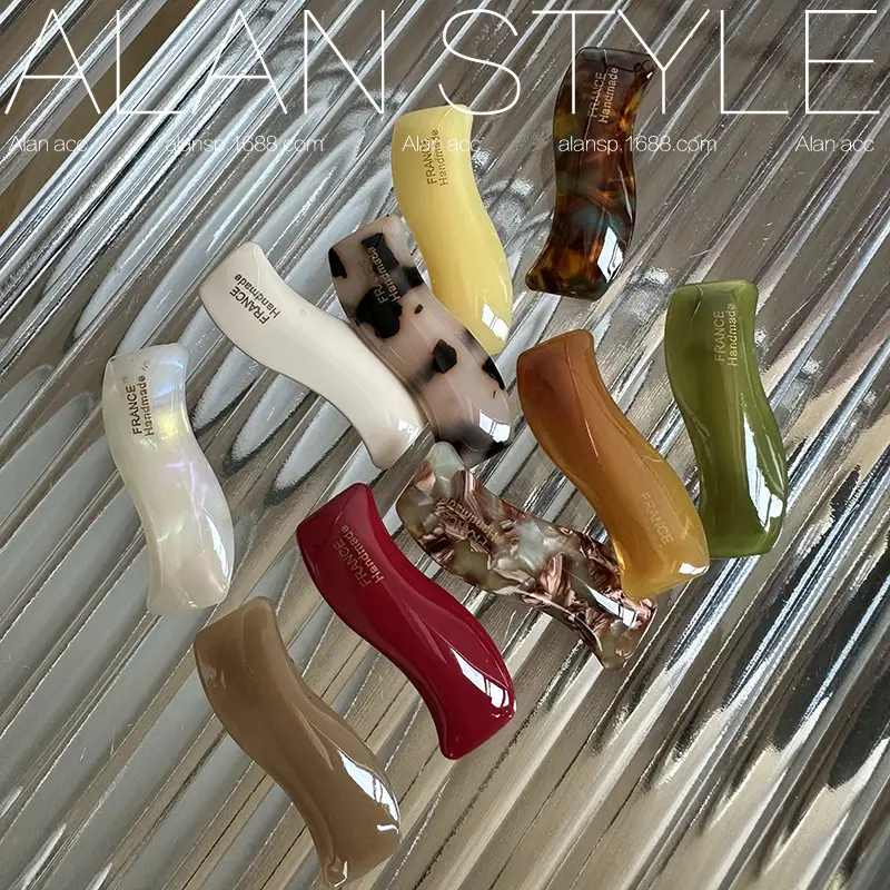 Candy Color Wave Side Clip Hairpin 5cm — feature 9