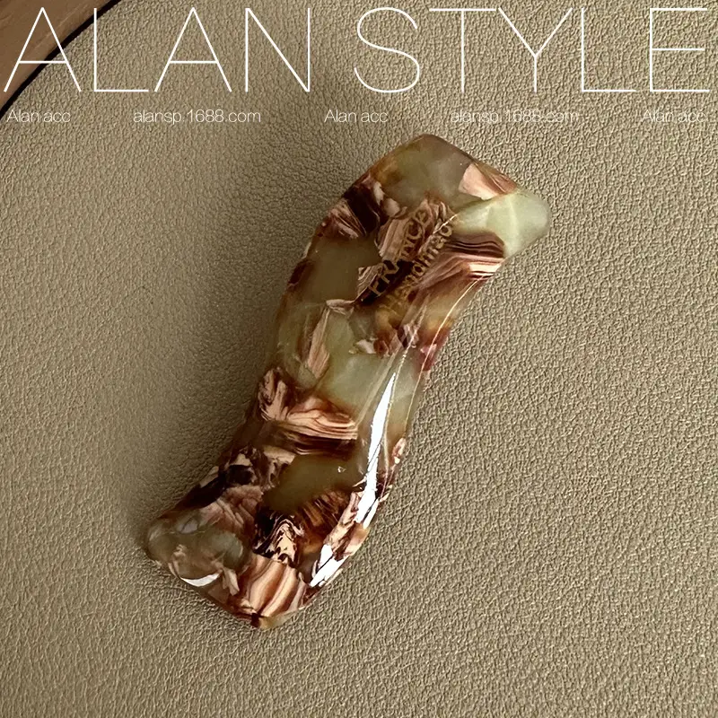 Candy Color Wave Side Clip Hairpin 5cm - Image 3