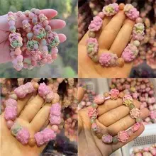Black Ice Jade Quartz Bracelet Light for Men Women — feature 13