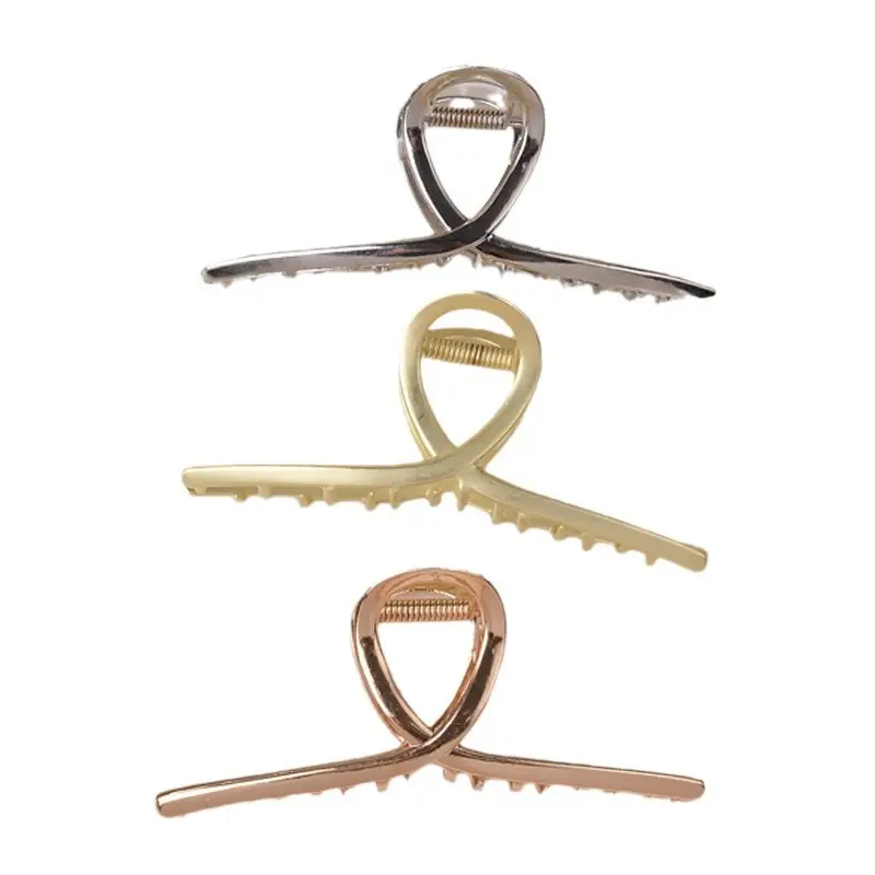 Elegant Stainless Steel Hair Clip Large Size 11.5cm - Image 9