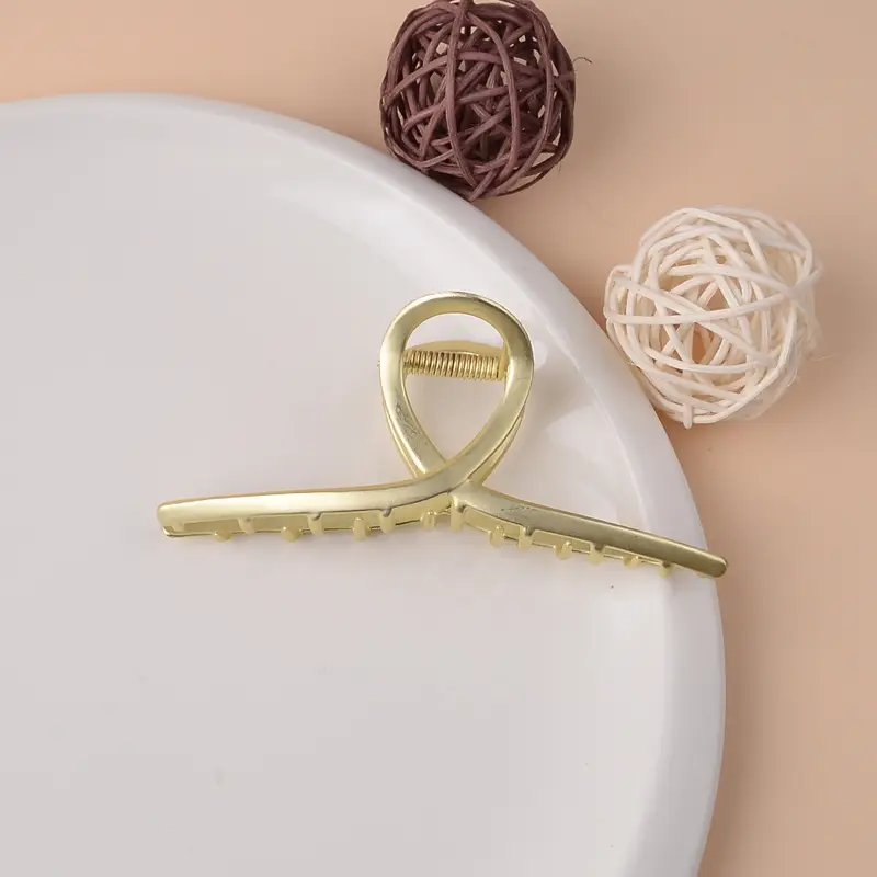 Elegant Stainless Steel Hair Clip Large Size 11.5cm — feature 11