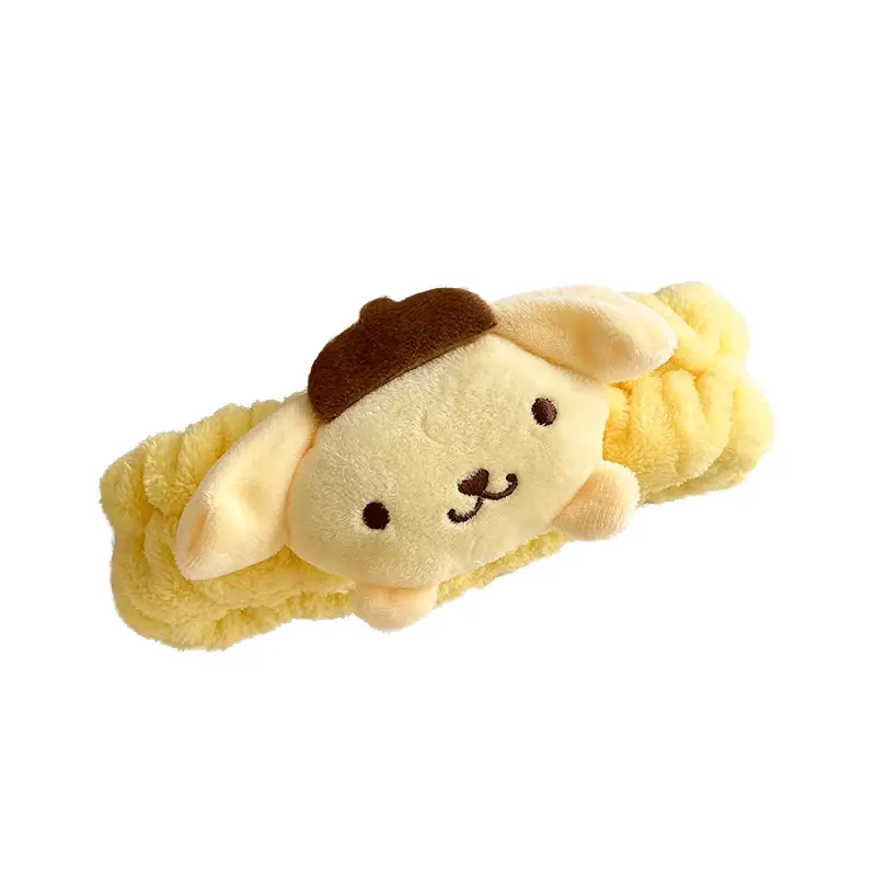 Plush Sanrio Hair Band with Cute Face Design - Image 9