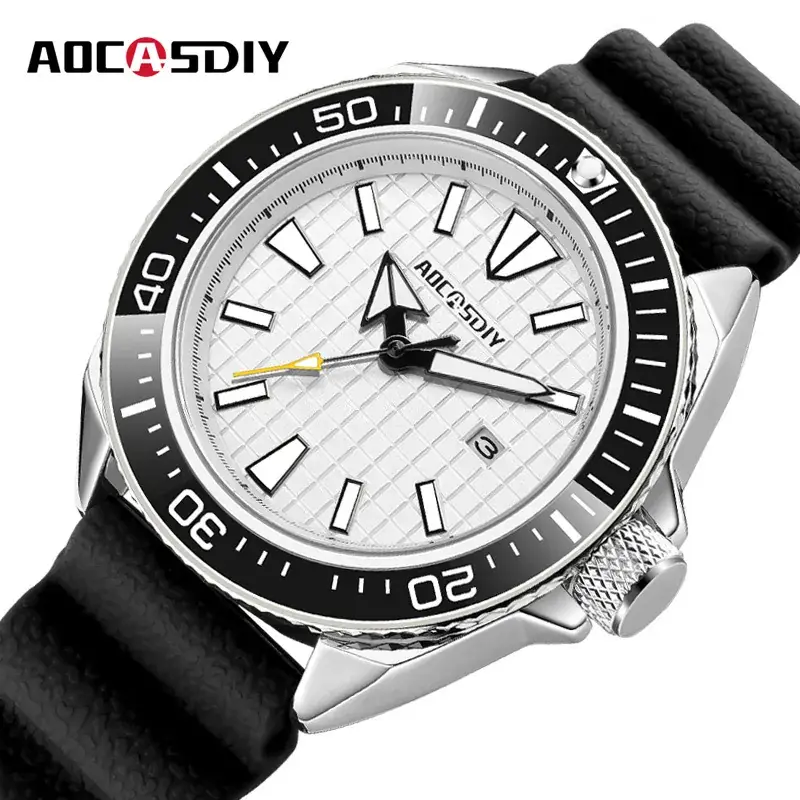 Men's Luminous Quartz Watch Black Cross-Border